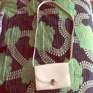 mini white crossbody bag